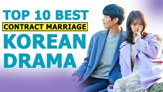 Top 10 Best Contract Marriage Korean Dramas That Will Move Your Heart [upl. by Joya]