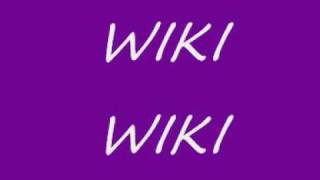 wiki wiki cancion original YouTube [upl. by Asirap]