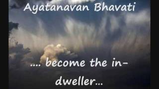 Mantra with English subtitles Mantra Pushpam Yajur Veda Chant for Self awareness [upl. by Ibib]