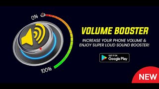 Ultimate Volume Booster  Loud Sound Amplifier APP [upl. by Eelrak467]