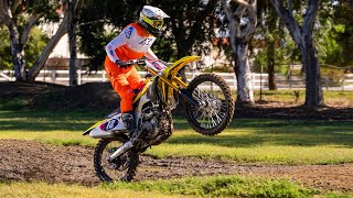 2022 Suzuki RMZ250 Review  Motorcyclist [upl. by Sorvats]