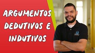 Argumentos Dedutivos e Indutivos  Brasil Escola [upl. by Nneb959]