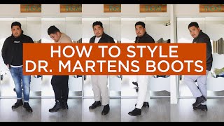 How To Style  Dr Martens Boots Men [upl. by Iturhs584]