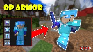 How to get OP HARDENED DIAMOND ARMOUR CRAZY POWERFUL  Minecraft Hypixel Skyblock [upl. by Noicpecnoc831]