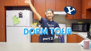 COLLEGE DORM TOUR Part 2  Heritage Halls BYU [upl. by Mintun]