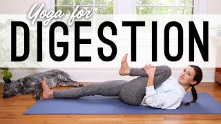 Yoga For Digestion  Yoga for When You Overeat  Yoga With Adriene [upl. by Nylecaj649]