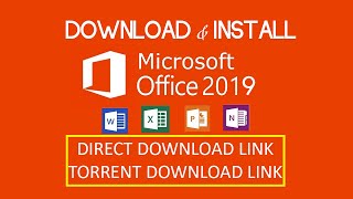 Download and Install Microsoft Office 2019 Pro Plus Full Version With Permanent Activation [upl. by Eirrej177]