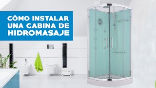 Cómo instalar una cabina de ducha con hidromasaje [upl. by Ativ]