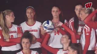 Wisconsin Volleyball had some fun during their photo and video shoots [upl. by Akcebar955]