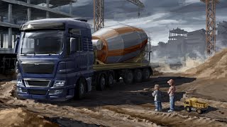 Top5 Best Truck Driving Simulation Games for PC [upl. by Acimat]