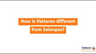 Voltaren vs Salonpas Whats the Difference  Voltaren [upl. by Elirpa613]