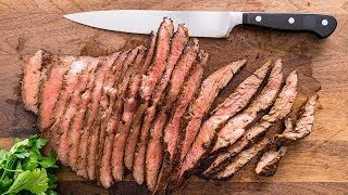 Marinated and Grilled Flank Steak [upl. by Ellehcyt453]