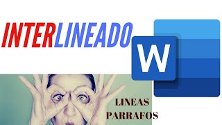 ¿Qué es el INTERLINEADO EN WORD ✔ [upl. by Einahpit]