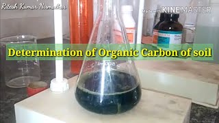 Determination of Organic Carbon of Soil [upl. by Anelet219]