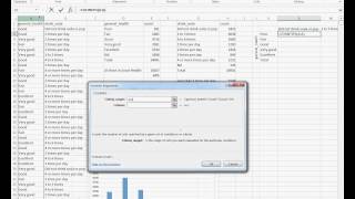 Creating Contingency Tables in Excel [upl. by Brig]