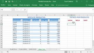 Función SUMARSI en Excel [upl. by Rodie]