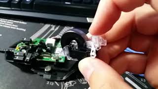 Logitech G502 Scroll Wheel Mechanism [upl. by Viki95]