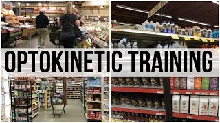 Busy Grocery Store Optokinetic Training 330 [upl. by Huoh]