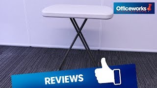 Lifetime Personal Folding Table Overview [upl. by Demmy]