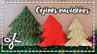 Cojines navideños DIY  Arbolitos minimalistas [upl. by Averil]