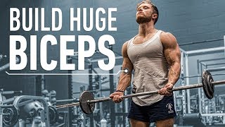 How To Build Huge Biceps Optimal Training Explained [upl. by Llewon375]