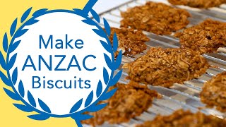 Quick and easy Anzac biscuits recipe [upl. by Cyprian183]