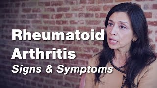 Rheumatoid Arthritis  Signs amp Symptoms  Johns Hopkins Medicine [upl. by Yrrehs657]