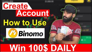 How to Create Binomo Account in 2022  How to Use Binomo App [upl. by Estus162]