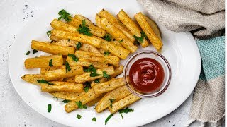 How To Make Turnip Fries [upl. by Aikemit]