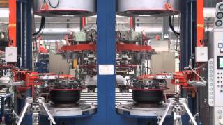 Tire manufacturing process [upl. by Vivie5]