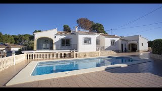 Villa in Javea for sale in Alicante Spanish Casa Properties [upl. by Eahsel]