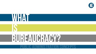 What is Bureaucracy [upl. by Monney835]