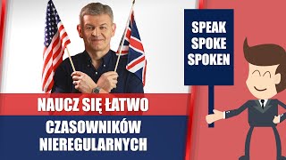 Naucz się ŁATWO czasowników nieregularnych  część 1 [upl. by Nosyaj844]