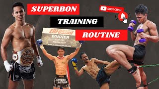 Muay Thai Champion Training Routine  Superbon Banchamek [upl. by Sheldon430]