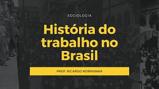 História do Trabalho no Brasil [upl. by Eriuqs]