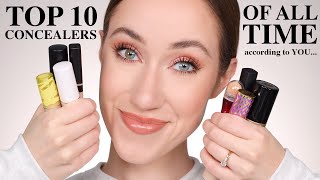 The TOP 10 concealers according to YOU 😱 [upl. by Amorita663]