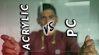 Acrylic vs Polycarbonate aka Lexan vs Plexiglas [upl. by Anjali750]