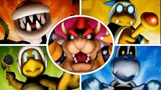 Mario Party DS  All Boss Mini Games All Bosses [upl. by Coney207]