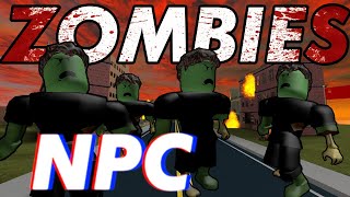 Roblox  Zombie Advanced AI Tutorial Pathfinding Custom Animations Raycasting [upl. by Ahsir]