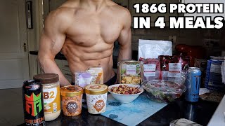 Full Day of Eating 1800 Calories  High Protein Low Calorie Muscle Building Diet [upl. by Nosa430]