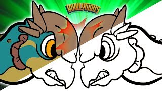 Pachycephalosaurus Song Animatic  Dinosaur Songs from Dinostory by Howdytoons Extras [upl. by Buck985]