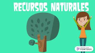 RECURSOS NATURALES Y ARTIFICIALES PARA NIÑOS [upl. by Jo]