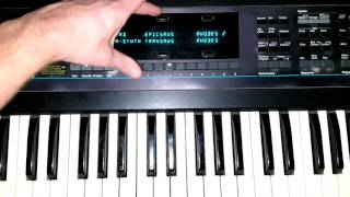 ENSONIQ VFXSD DEMO  SOUND DESIGN [upl. by Yesor]