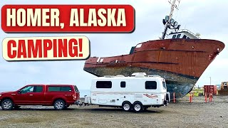 Camping in Homer Alaska  Homer Spit amp Other Options [upl. by Kit758]