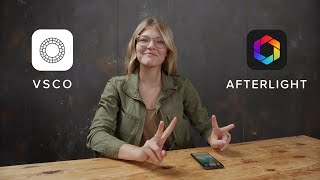 VSCO  Afterlight Editing Tutorial Simple Photo Editing Techniques [upl. by Weinrich]