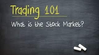 Trading 101 What is the Stock Market [upl. by Notniw80]