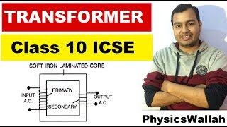 TranSformer  Class 10 ICSE  Step Up Transformer  Step Down Transformer  Turns Ratio [upl. by Christianity]