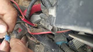 Part 1 Freightliner M2 blower motor circuit repair [upl. by Obelia]