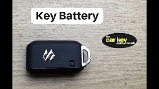 Suzuki Swift 2018 Proximity Key Battery Change [upl. by Catto]