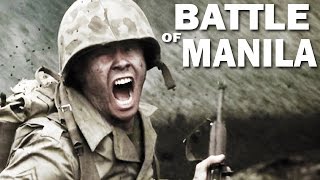 Battle of Manila  1945  Liberation of the Philippines by the US Army  Documentary [upl. by Mahseh603]